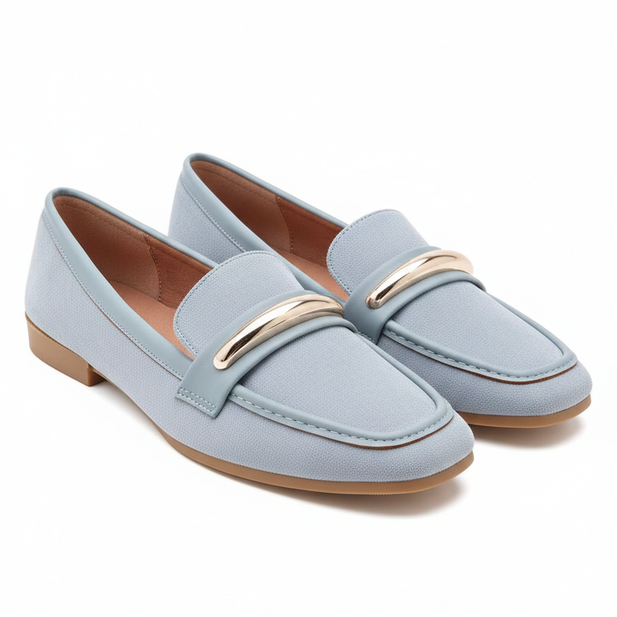 Mocassin en suède synthétique - Noir - taille 40 - vue 5