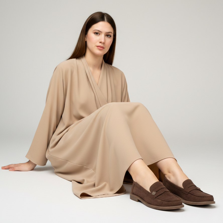 Mocassin Grinning en daim - Noir - taille 37 - vue 2