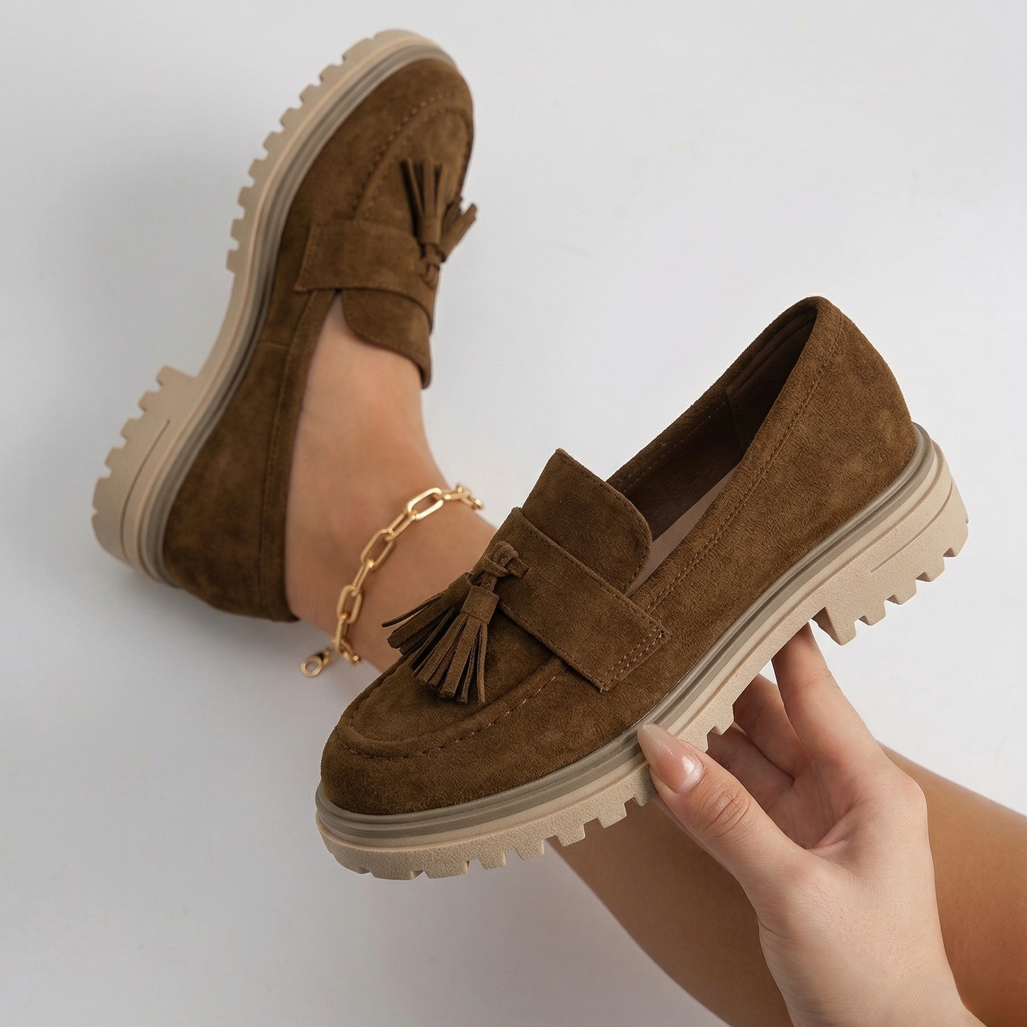 Mocassins à Glands - Noir - taille 39 - vue 4