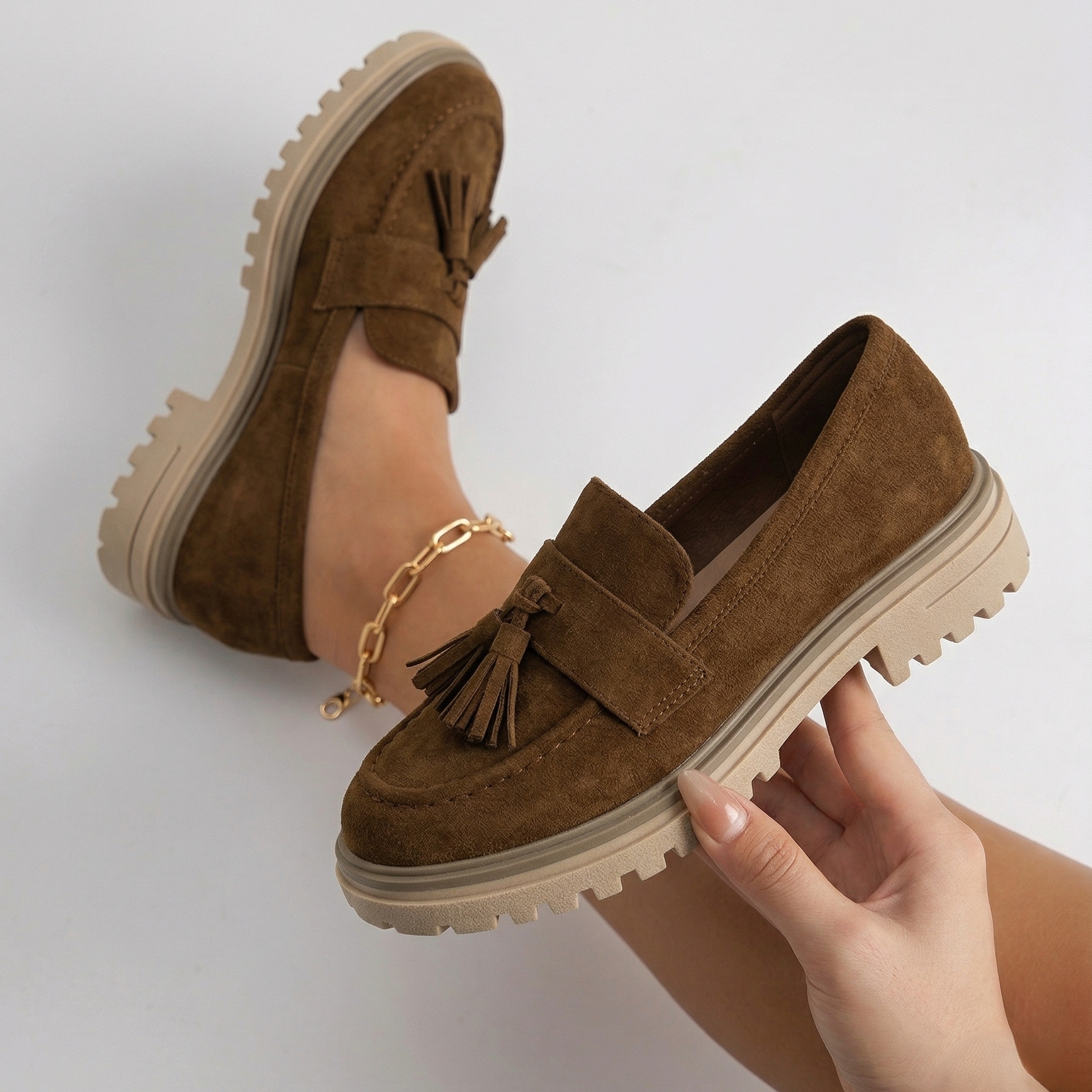 Mocassins à Glands - Noir - taille 39 - vue 4