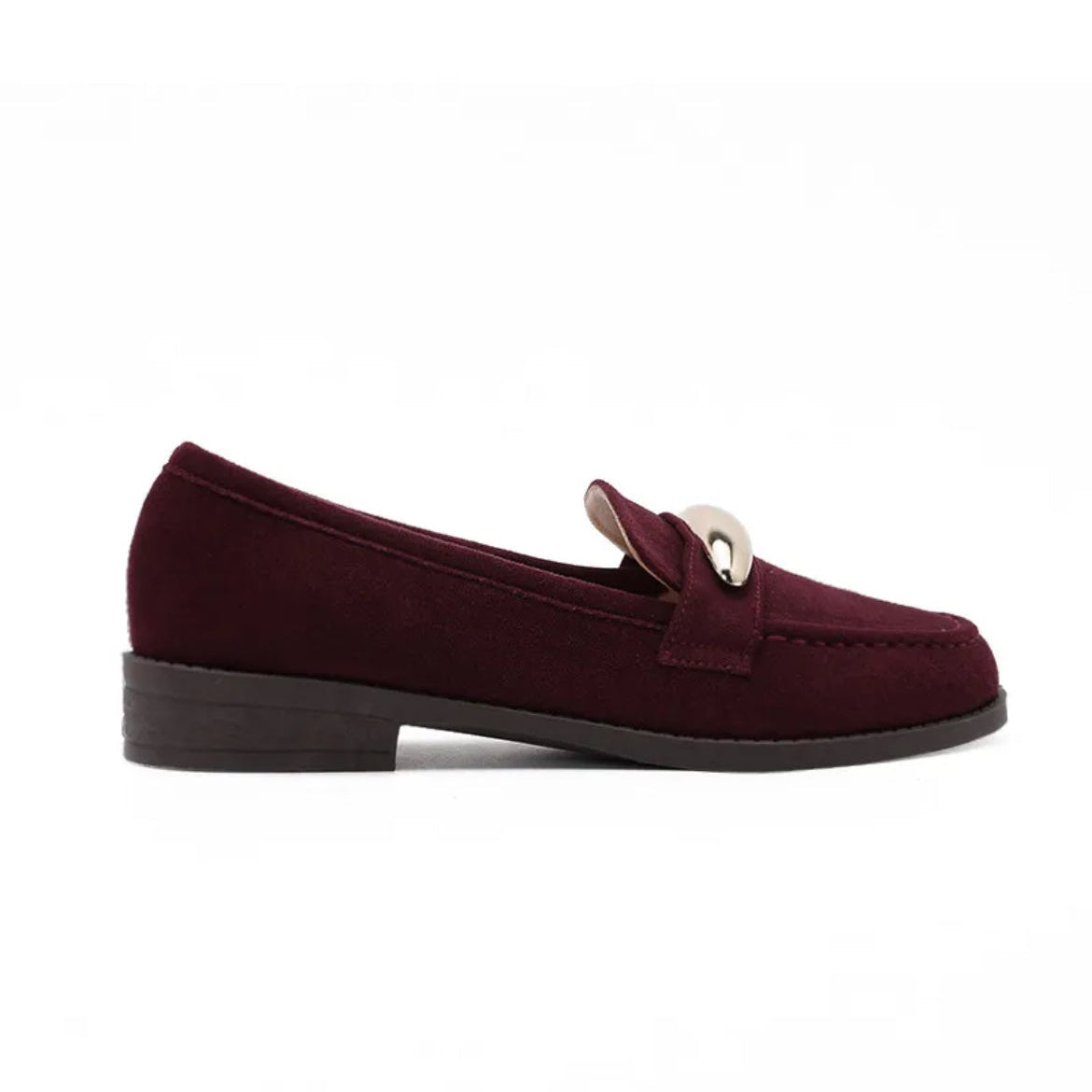 Mocassins avec accessoires doré - Vert - taille 38 - vue 27