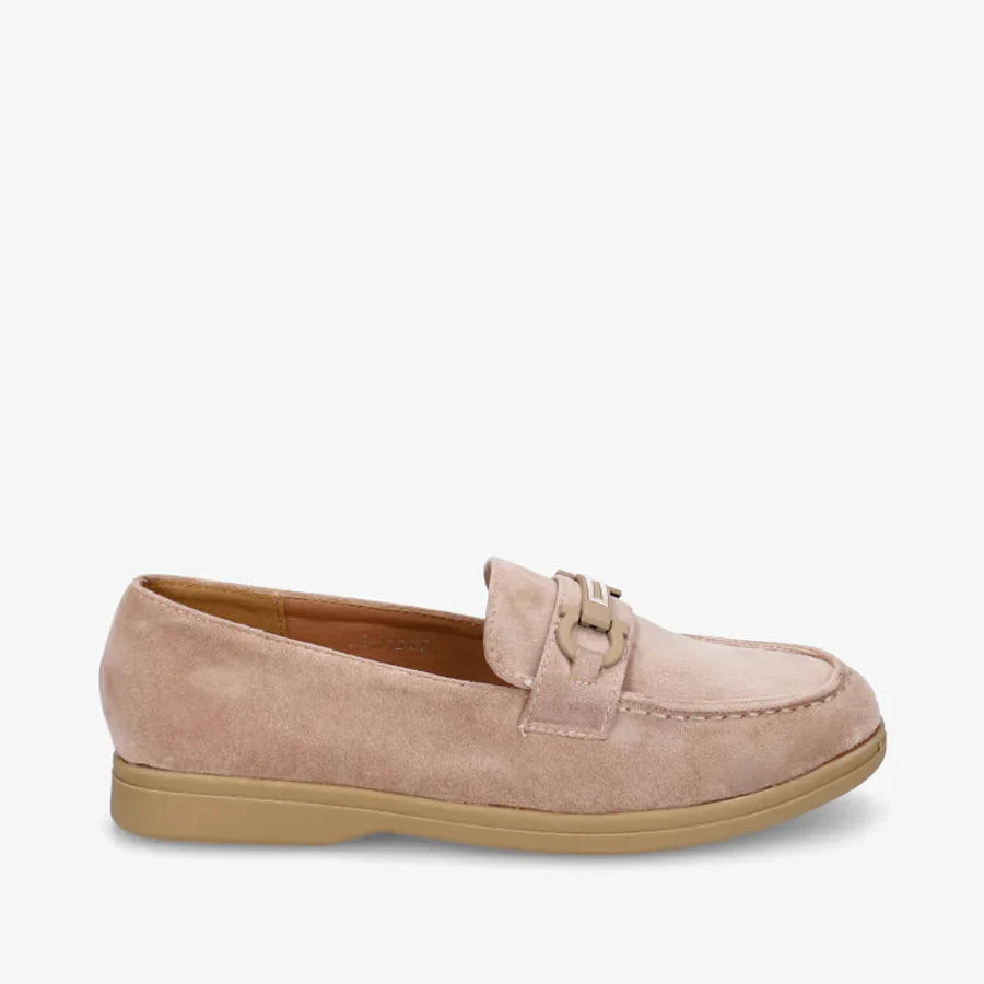 Mocassins à boucle décorative - Marron - taille 39 - vue 10