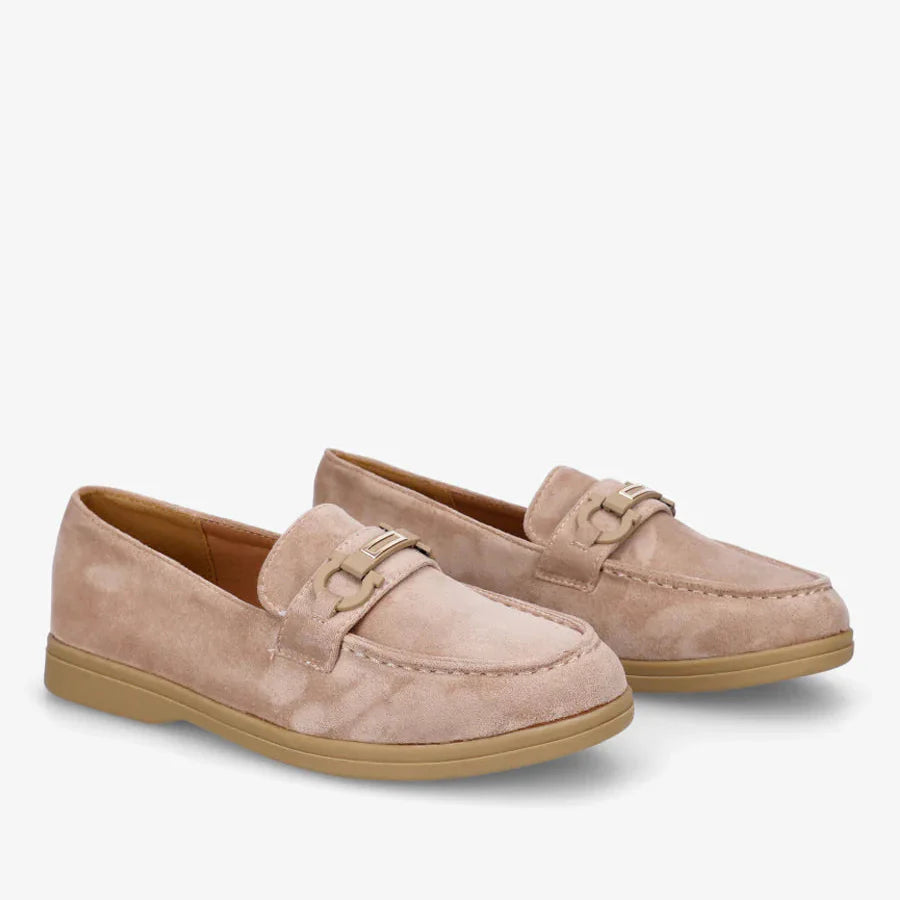 Mocassins à boucle décorative - Marron - taille 38 - vue 9