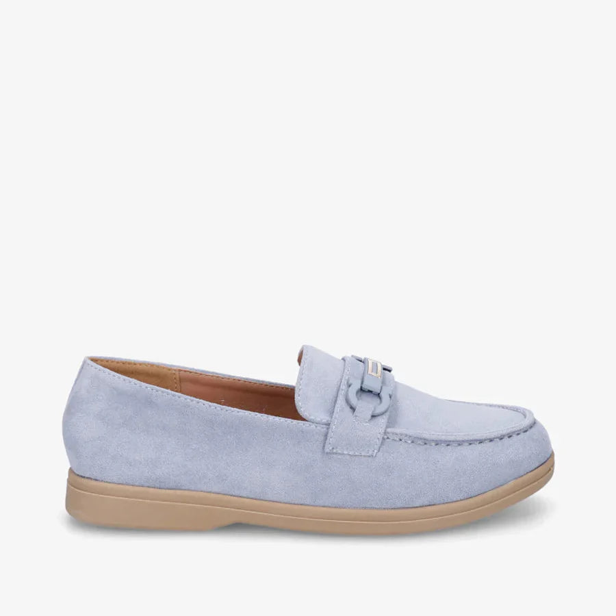 Mocassins à boucle décorative - Taupe - taille 37 - vue 14