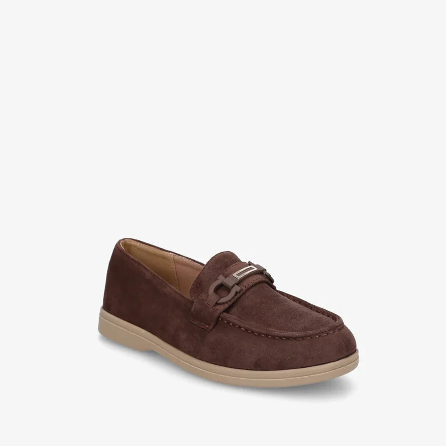 Mocassins à boucle décorative - Bleu - taille 36 - vue 19