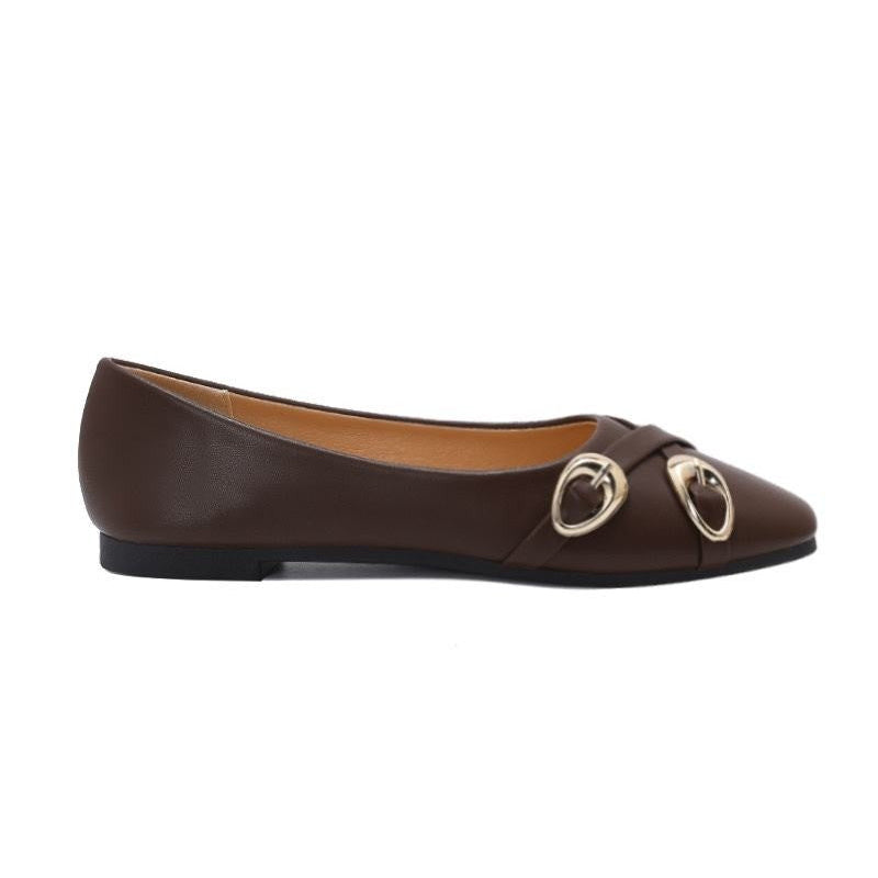 Ballerines avec décoration - Noir - taille 39 - vue 4