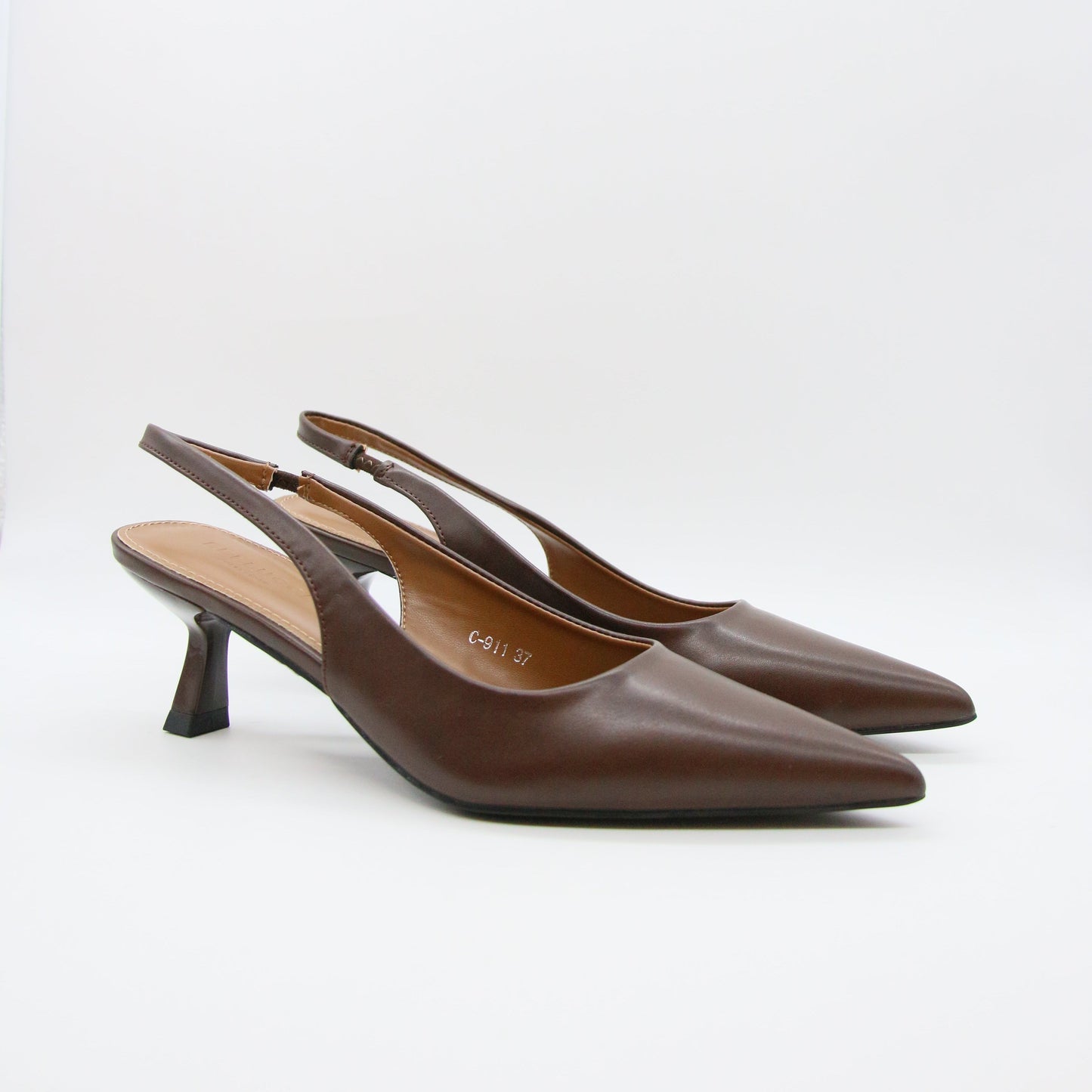 ESCARPINS - Marron - taille 37 - vue 2