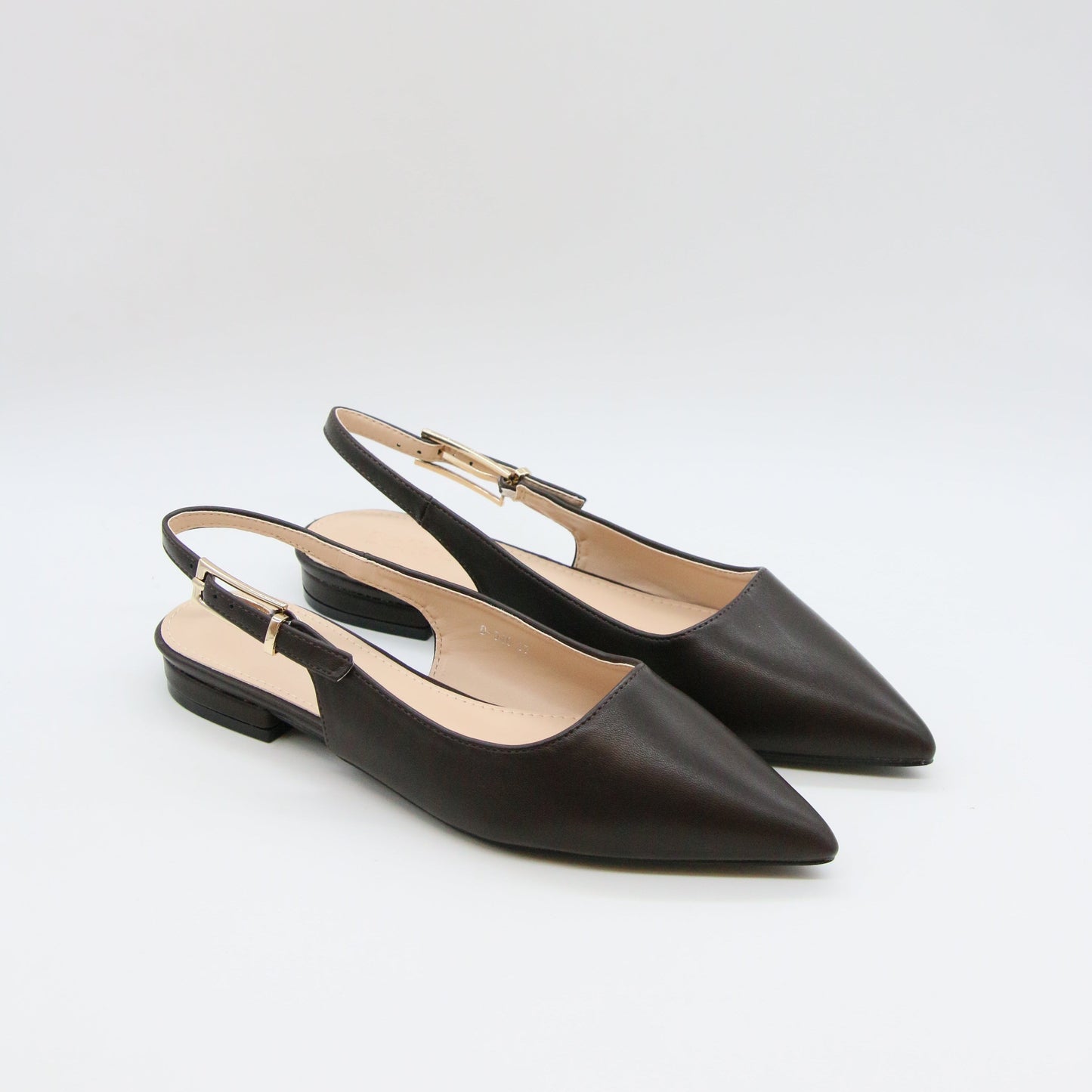 Escarpins Slingback à Bout Pointu - Bordeaux - taille 37 - vue 8