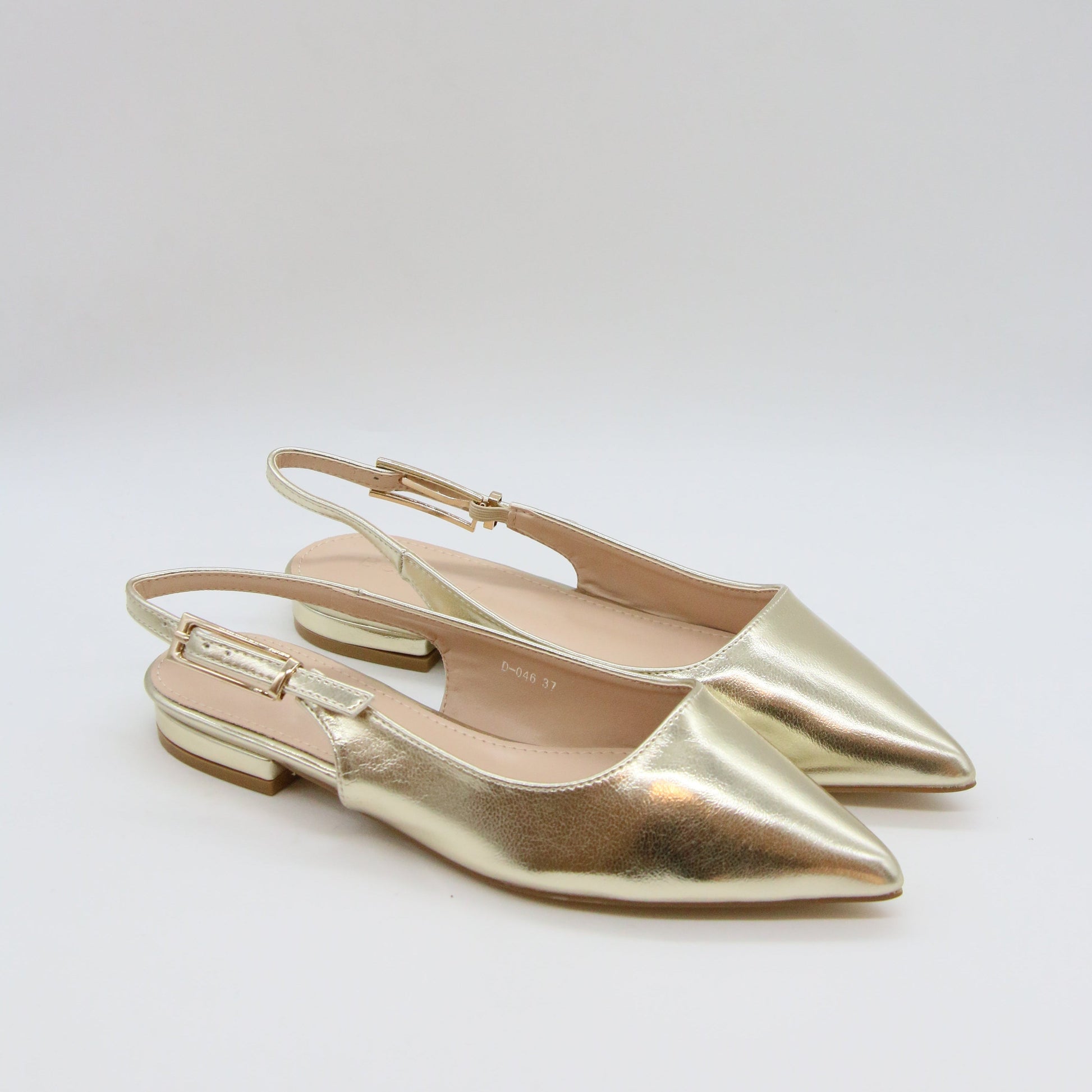 Escarpins Slingback à Bout Pointu - Noir - taille 38 - vue 3