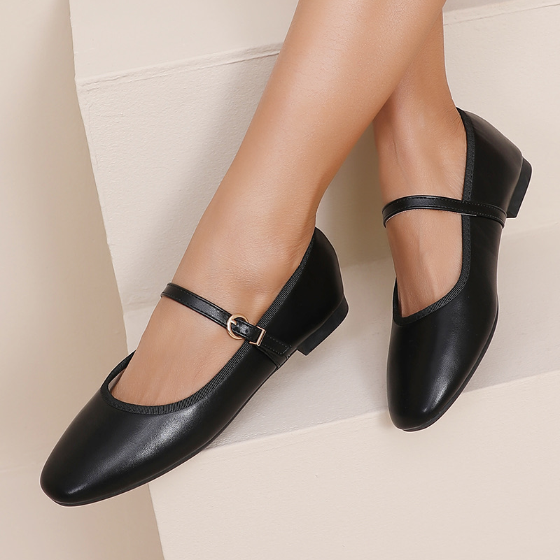 Ballerines à bride - Marron - taille 37 - vue 8