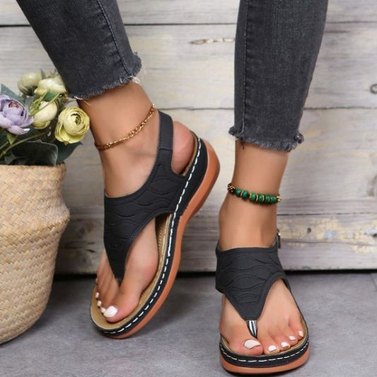 Sandales confortable à Semelle Compensées - overdope