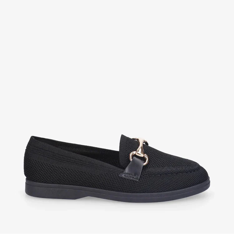 Mocassins en mesh à boucle décorative - Kaki - taille 39 - vue 10