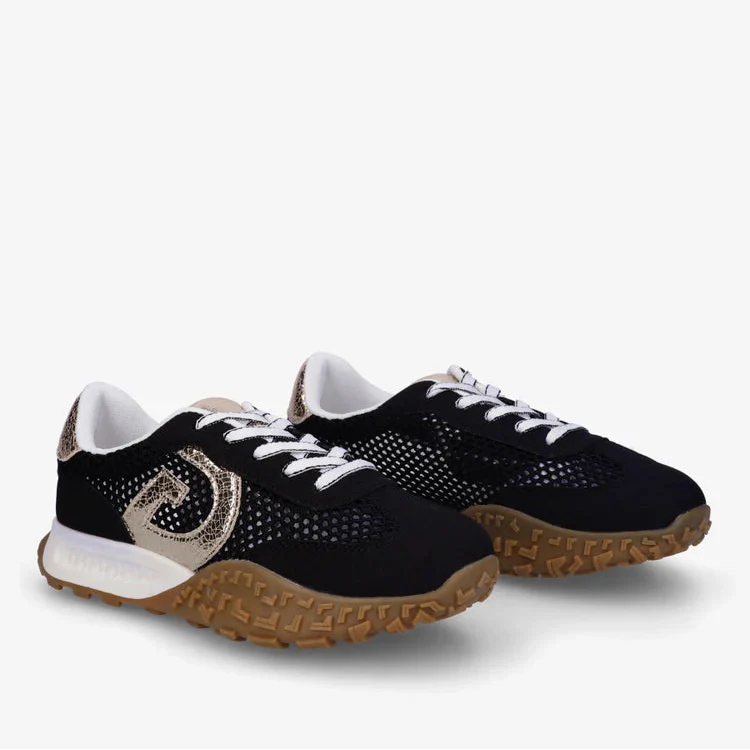 Baskets à empiècements irisés - Taupe - taille 40 - vue 11