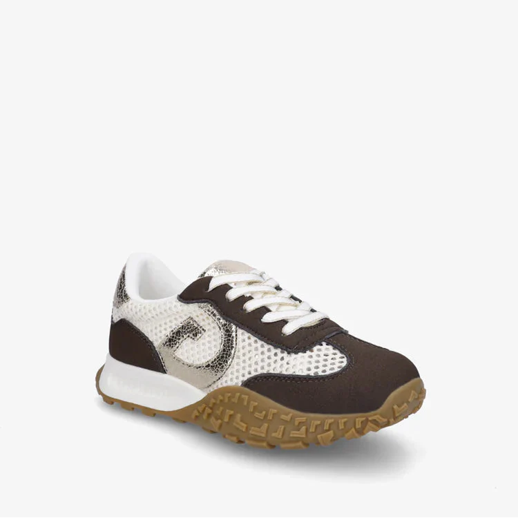 Baskets à empiècements irisés - Beige - taille 36 - vue 13