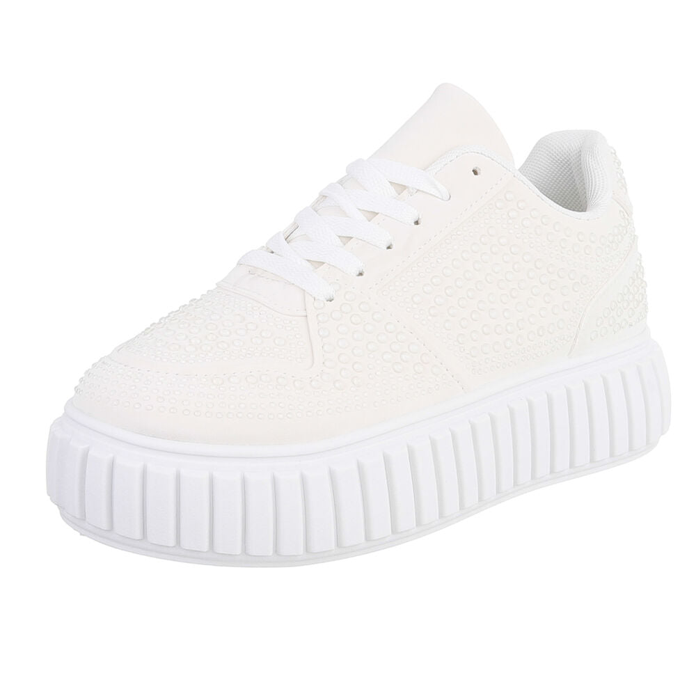Baskets basses pour femmes - Beige - taille 37 - vue 14