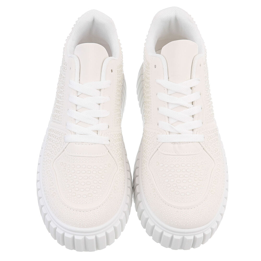 Baskets basses pour femmes - Blanc - taille 41 - vue 12