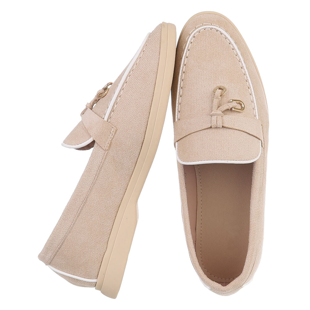 Mocassins avec breloque métallique - Kaki - taille 40 - vue 5
