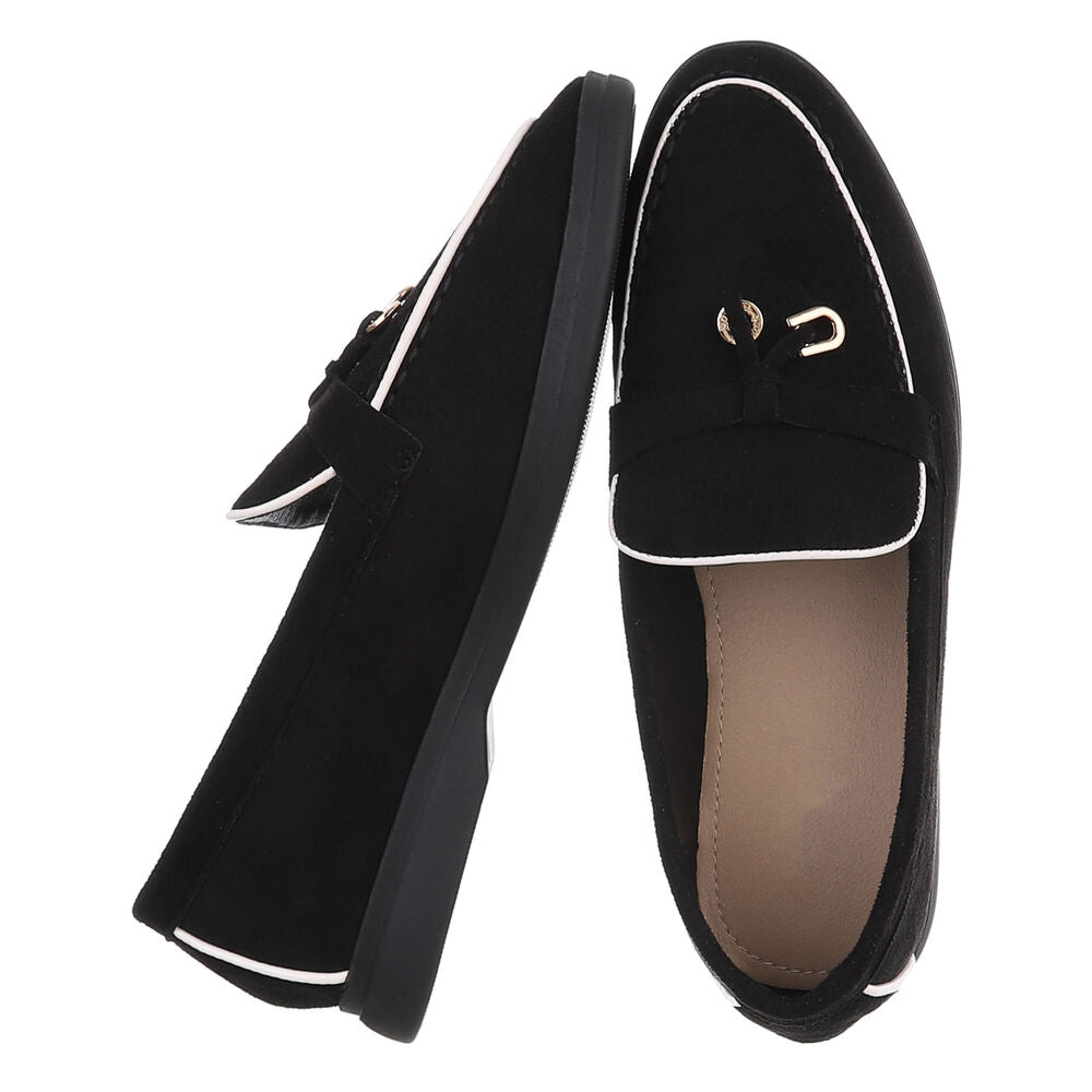 Mocassins avec breloque métallique - Noir - taille 38 - vue 15