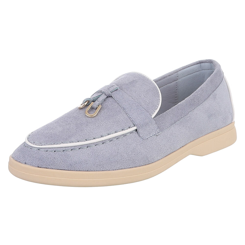 Mocassins avec breloque métallique - Marron - taille 37 - vue 20
