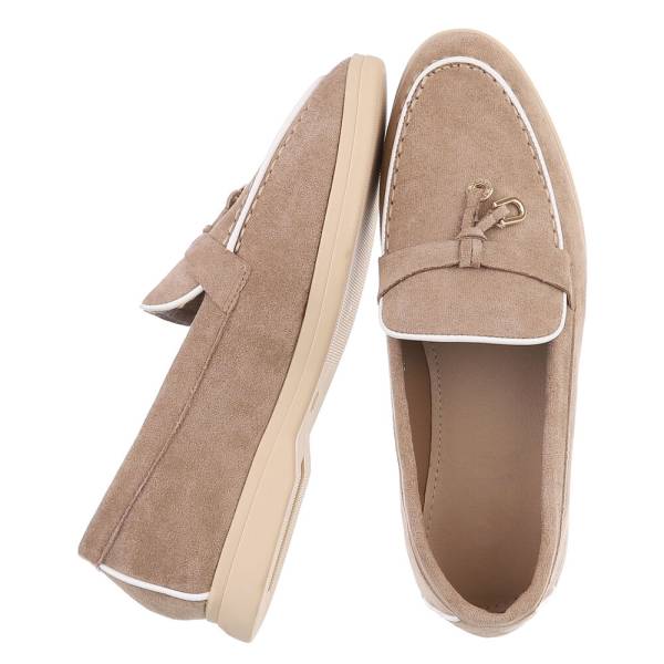 Mocassins avec breloque métallique - Kaki - taille 41 - vue 6