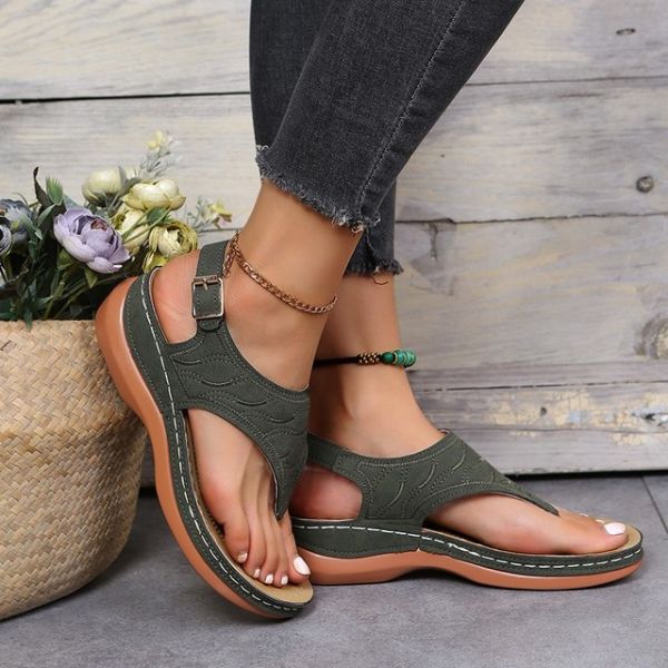 Sandales confortable à Semelle Compensées - overdope