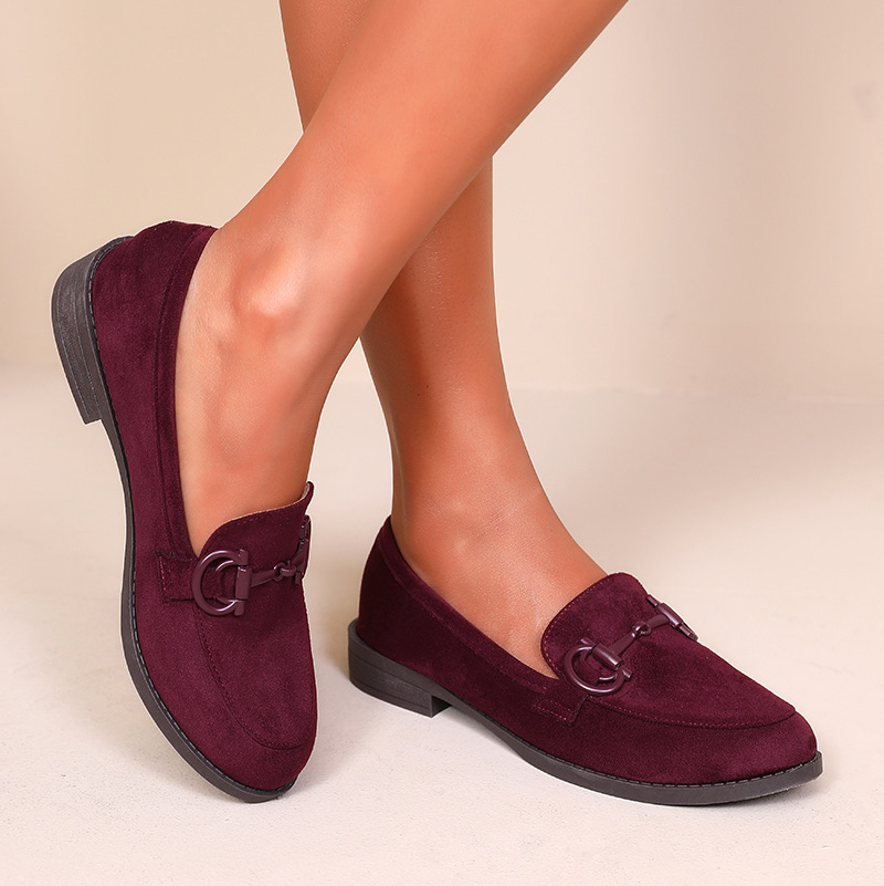 Mocassin à boucle semelle confortable - Noir - taille 36 - vue 1