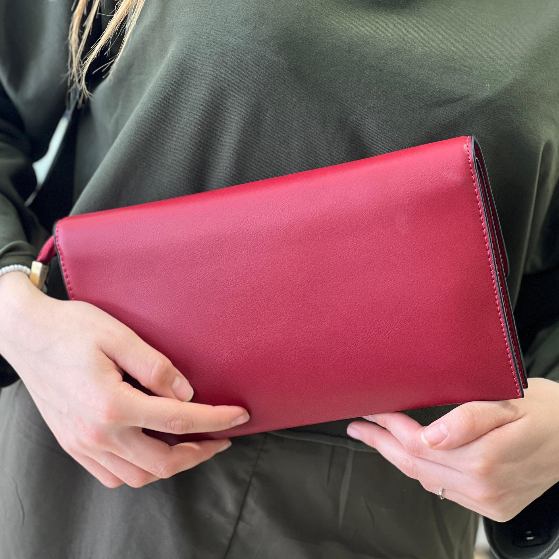 Pochette à Bandoulière - Wine - taille 41
