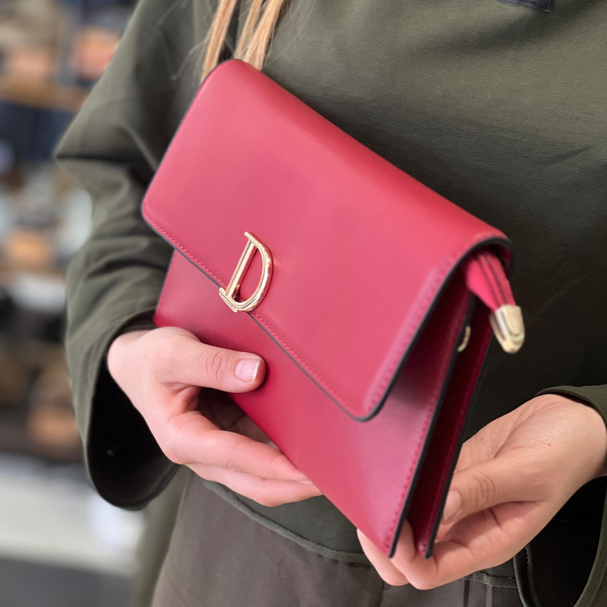Pochette à Bandoulière - Wine - taille 41