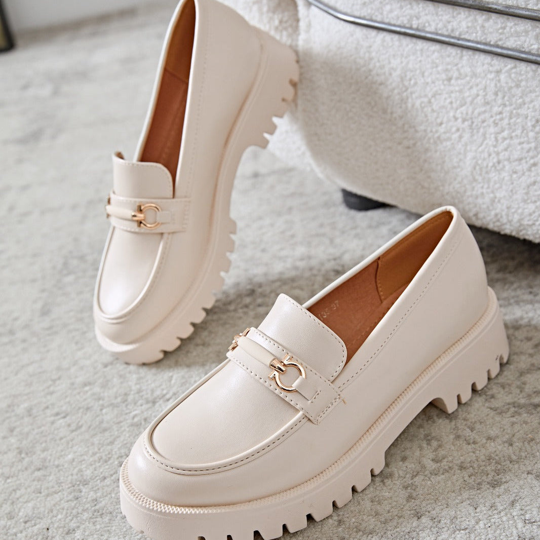 Mocassins avec détail doré - Noir - taille 37 - vue 2