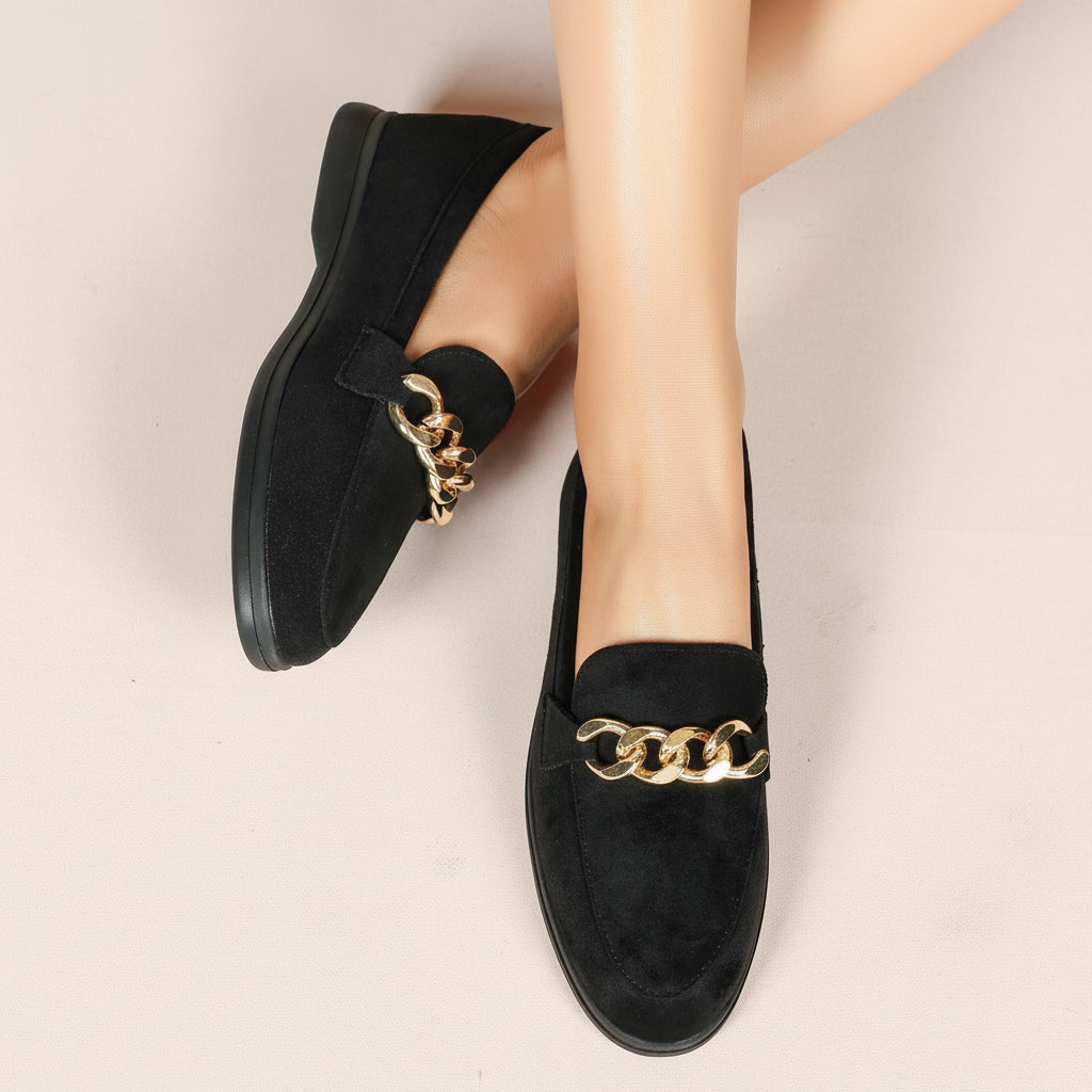 Mocassins en Daim - Noir - taille 39 - vue 4