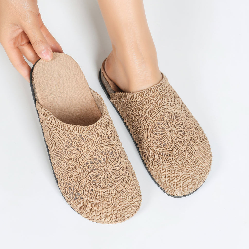 Mules Artisanales Givana - Noir - taille 36 - vue 1