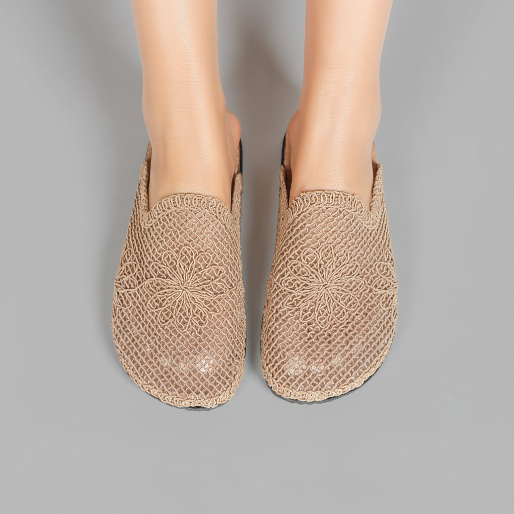 Mules Givana en Crochet - Noir - taille 37 - vue 2