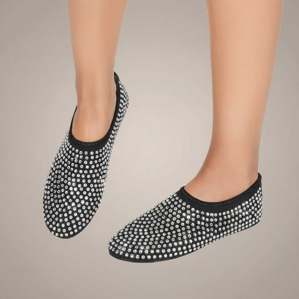 Ballerines "Sparkle" - Noir - taille 37 - vue 2