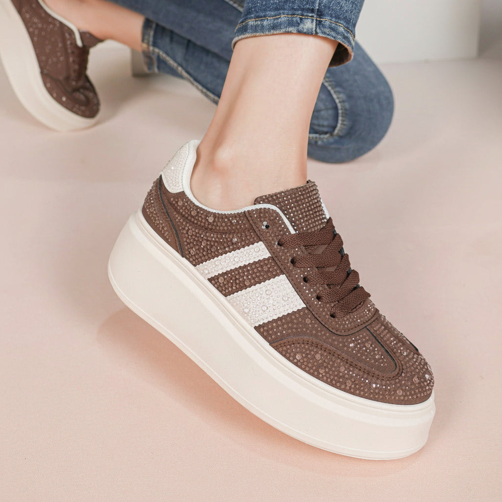 Sneakers Plateformes - Noir - taille 38 - vue 3