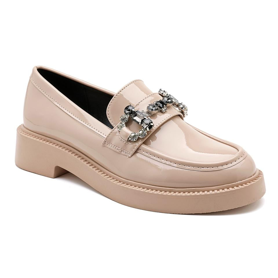 Mocassins Bijoux en Vernis - Noir - taille 41 - vue 6