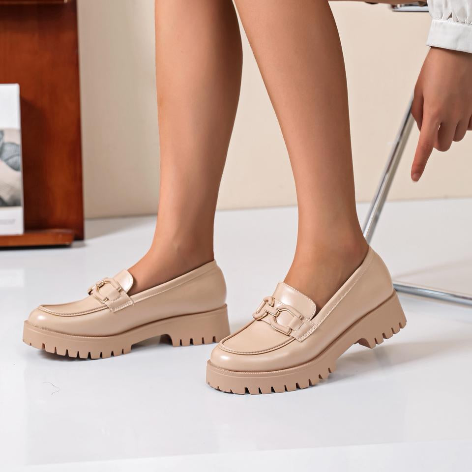 mocassin à plateforme pour femme - Noir - taille 41 - vue 6