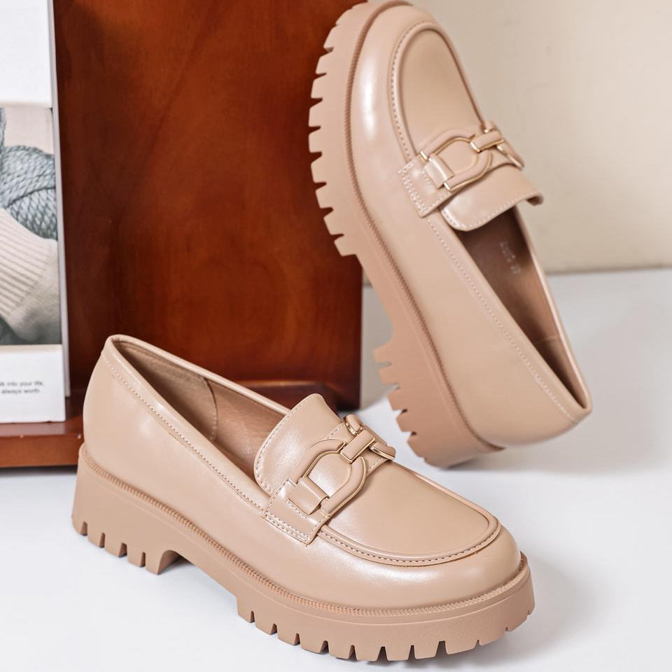 mocassin à plateforme pour femme - Noir - taille 40 - vue 5