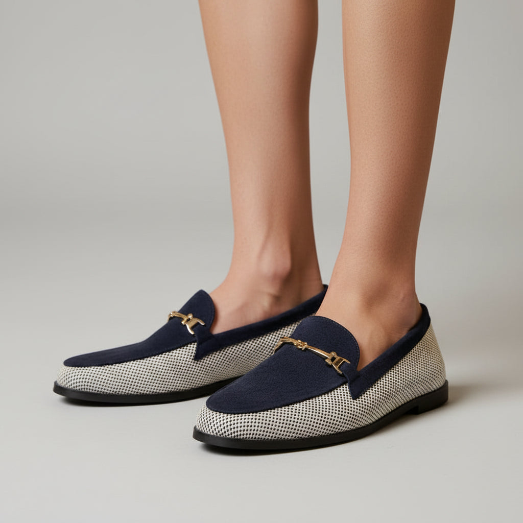 Moccasins Dual-Textured Bit Loafer - Noir - taille 37 - vue 2