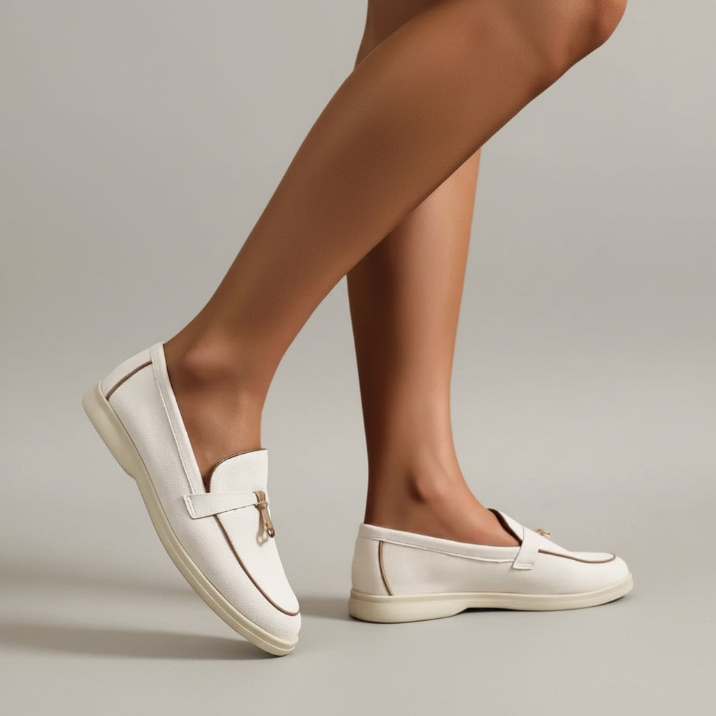 Mocassins Élégants en Daim - Noir - taille 37 - vue 2