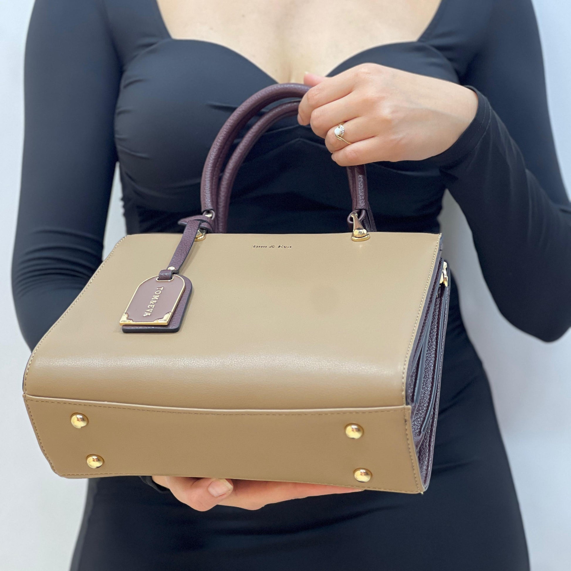 Sac à main minimaliste - Navy - taille 41
