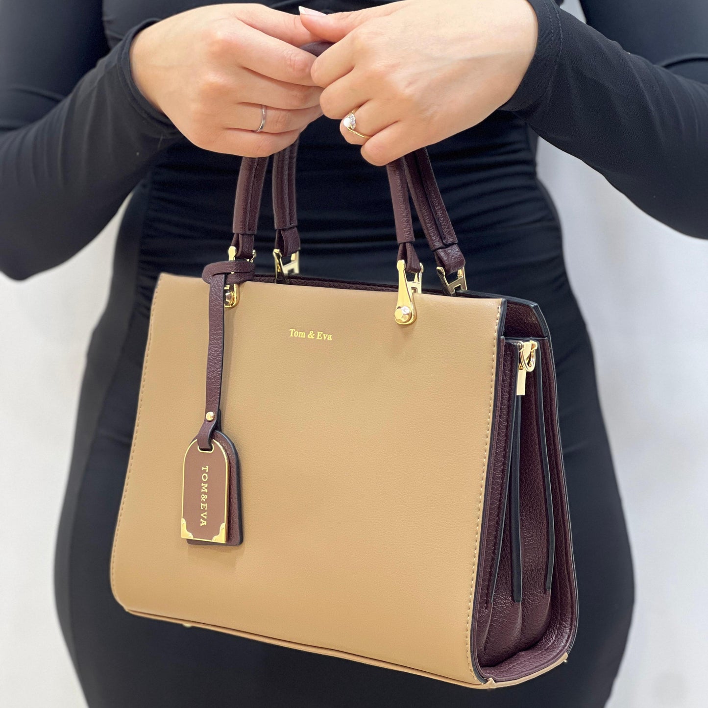 Sac à main minimaliste - Navy - taille 41