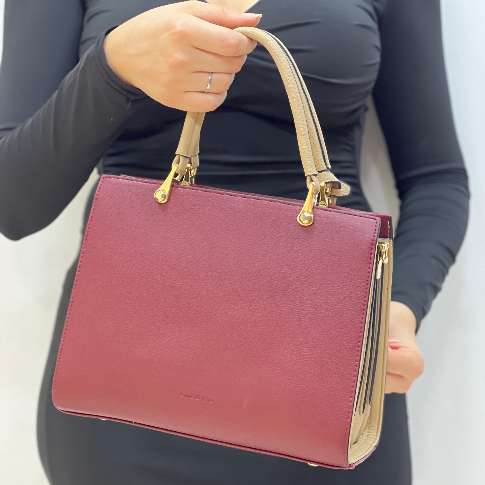 Sac à main minimaliste - Navy - taille 41