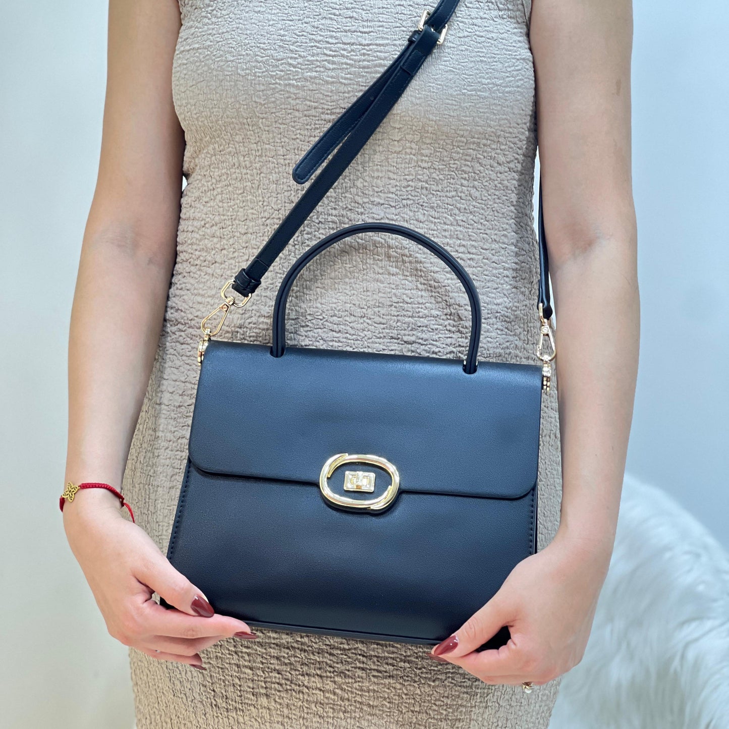 Sac à Main Minimaliste Femme - Bleu - taille 41