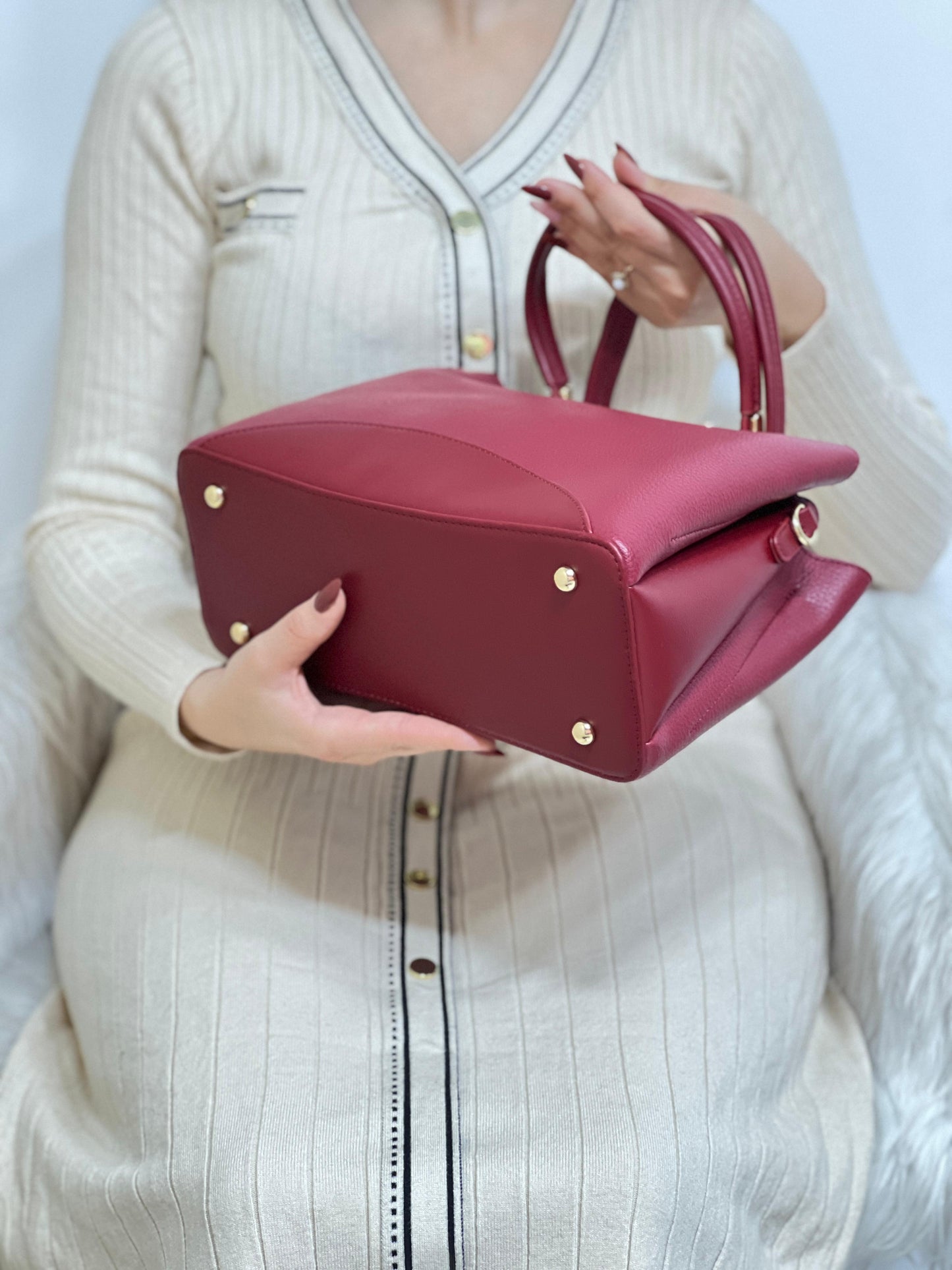 Sac Business Femme Chic - Beige