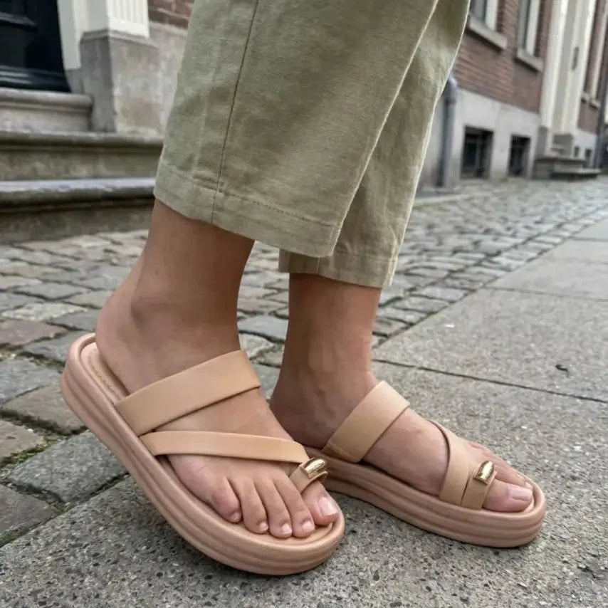 Sandales "Élégance Nomade" - Noir - taille 37 - vue 2