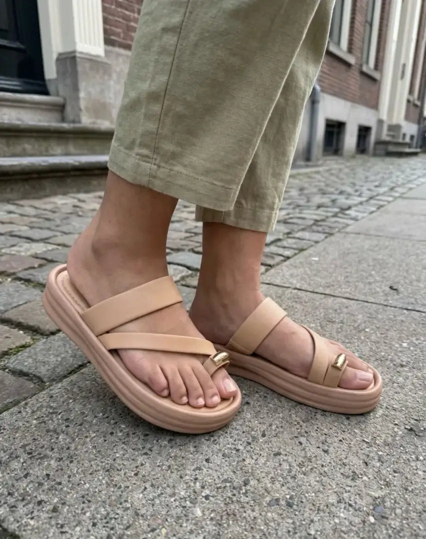 L'Élégance Solaire SAC & SANDALES - Kaki - taille 38 - vue 9