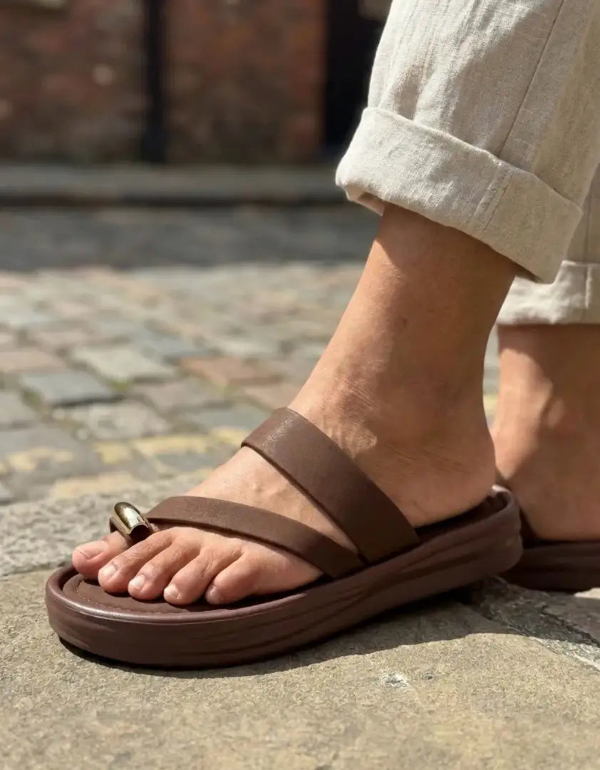 L'Élégance Solaire SAC & SANDALES - Kaki - taille 36 - vue 7