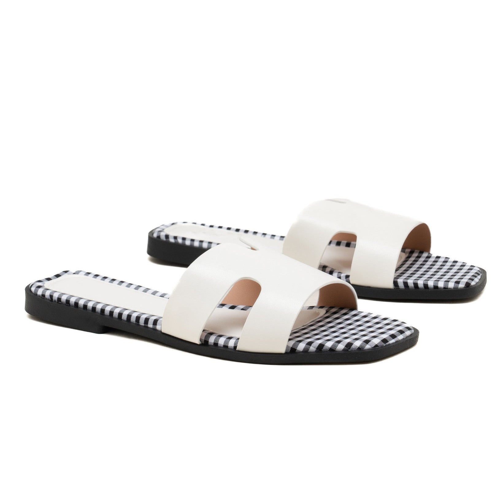 Mulle avec Bride Croisée Simple, Semelle Bicolore - Noir - taille 41 - vue 6