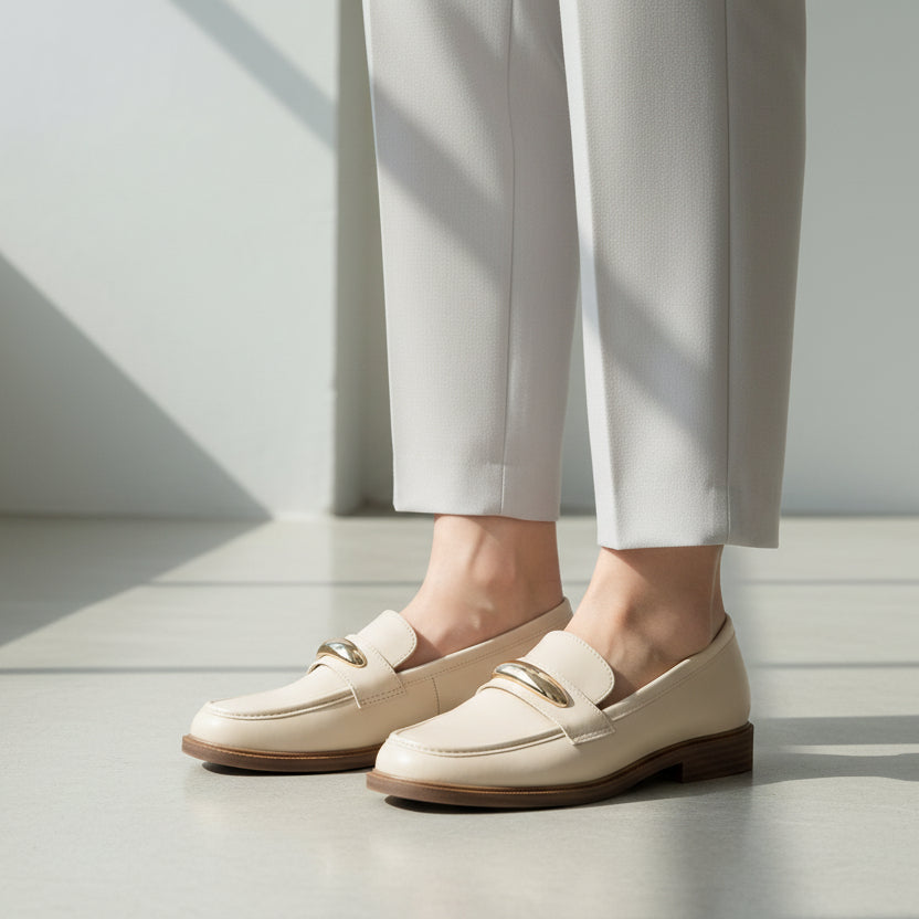 Moccasins Loafers with Gold Hardware - Noir - taille 41 - vue 6