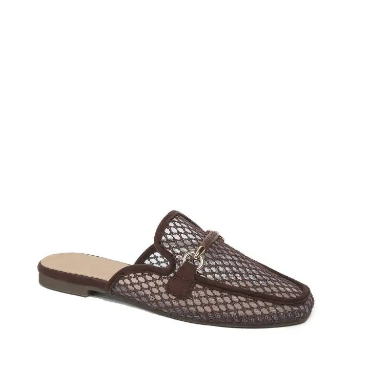 Babouche en maille - Noir - taille 40 - vue 5